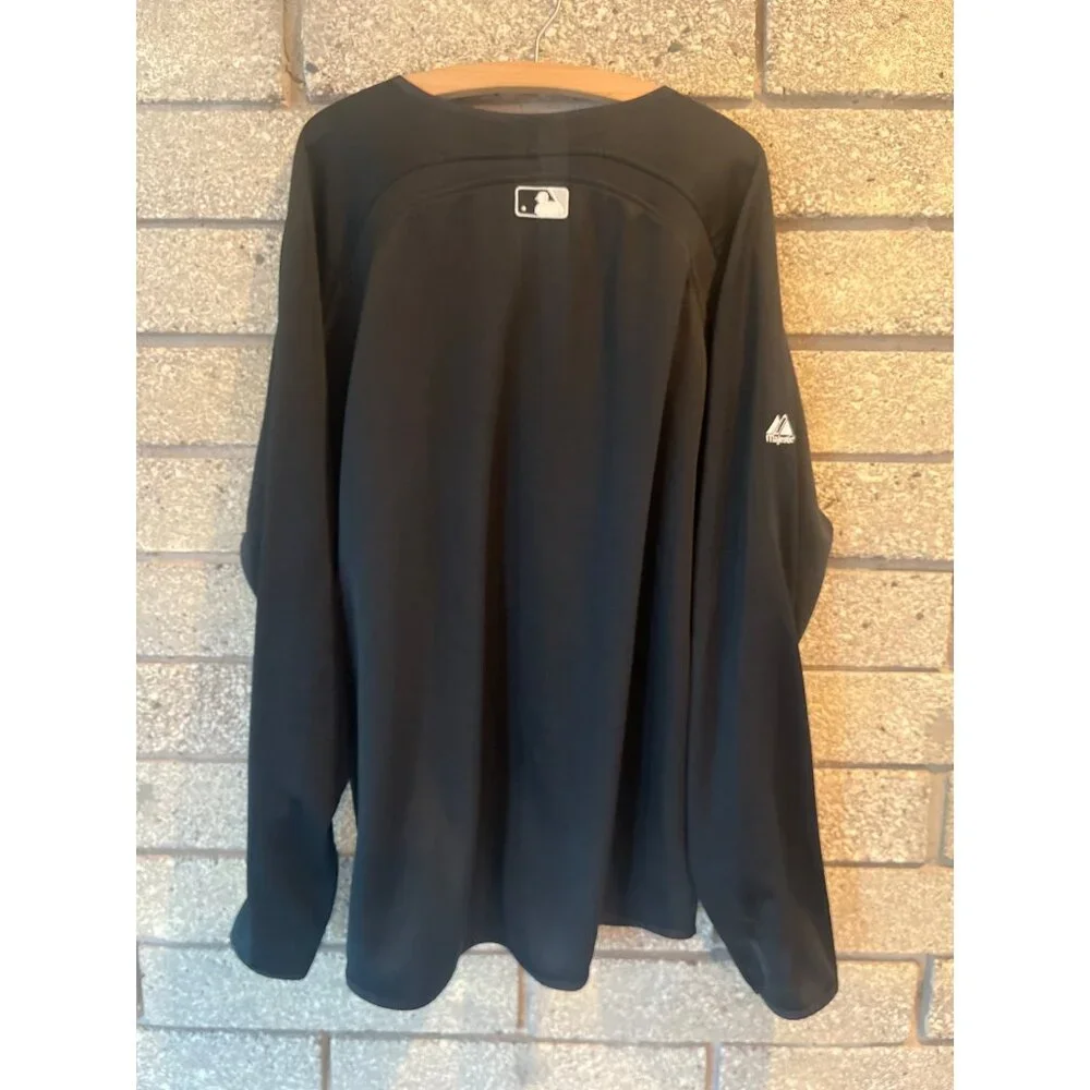 VIntage Majestic MLB Chicago White Sox Long Sleeve Pullover Jersey - Picture 4 of 5